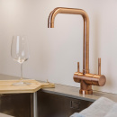 Kitchen Mixer Tap Rom - Copper