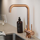Kitchen Mixer Tap Rom - Copper