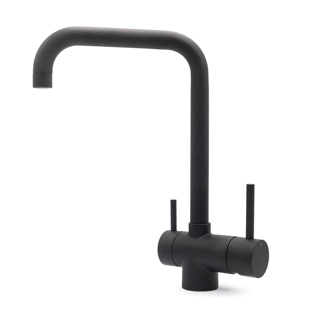 Kitchen Mixer Tap Rom - Silgranit Black