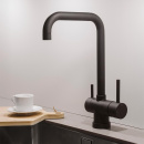 Kitchen Mixer Tap Rom - Silgranit Black