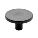 Cabinet Knob Plato Ocean IX - 42mm - Matte Black