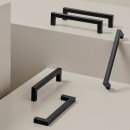 Handle Square Ocean IX - 128mm - Matte Black 