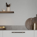 Handle Bond - Dark Stained Oak/Brushed Brass