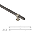 Handle Bond - Dark Stained Oak/Brushed Brass