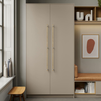 Handle Bond - Oak/Stainless Steel Look