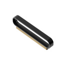 Handle Race - 96mm - Oak/Matte Black