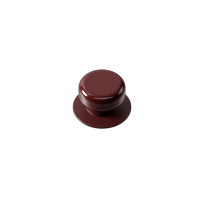 Cabinet Knob Colette - 50mm - Glossy Maroon Red in the group Cabinet Knobs / Color/Material / Other Colours at Beslag Online (352140-11)