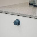 Cabinet Knob Colette - 50mm - Glossy Slate Blue