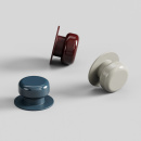 Cabinet Knob Colette - 50mm - Glossy Slate Blue
