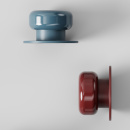 Cabinet Knob Colette - 50mm - Glossy Slate Blue