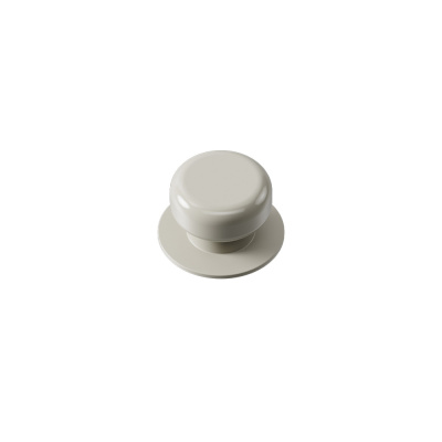 Cabinet Knob Colette - 50mm - Glossy Dusty Creme in the group Cabinet Knobs / Color/Material / Other Colours at Beslag Online (352142-11)
