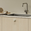 Cabinet Knob Colette - 50mm - Glossy Dusty Creme