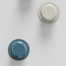 Cabinet Knob Colette - 50mm - Glossy Dusty Creme