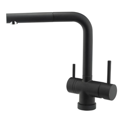 Kitchen Mixer Tap London - Pull-Out Spout - Matte Black in the group Storage / Show all storage / Kitchen Mixer Tap at Beslag Online (35323)