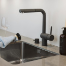 Dishwasher Shut-Off Valve - Silgranit Rockgrey