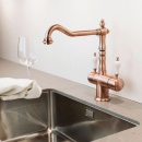 Kitchen Mixer Tap Oslo Retro - Copper