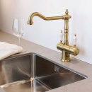 Kitchen Mixer Tap Oslo Retro - Bronze