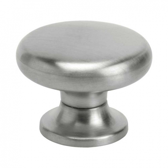 Cabinet Knob 8701 - Stainless Steel Finish