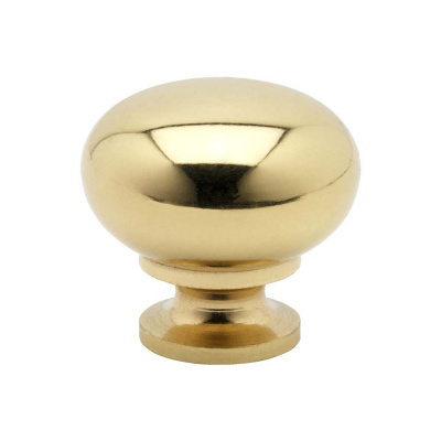 Cabinet Knob 7638 - Brass Polished in the group Cabinet Knobs / Show all cabinet knobs / Door Knobs at Beslag Online (3654-11)