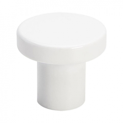 Cabinet Knob 2078 - White in the group Cabinet Knobs / Color/Material / White at Beslag Online (368051-11)