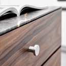 Cabinet Knob 2078 - Stainless Steel Finish