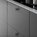 Cabinet Knob Plato - Brushed Black