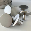 Cabinet Knob Plato - Stainless Steel Finish