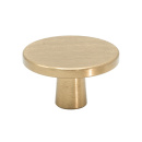 Cabinet Knob Plato - Brushed Brass