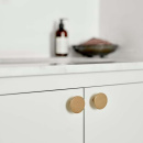 Cabinet Knob Plato - Brushed Brass