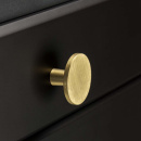 Cabinet Knob Plato - Brushed Brass