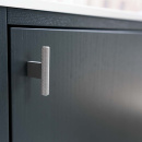 Cabinet Knob T Graf Mini - Stainless Steel Finish