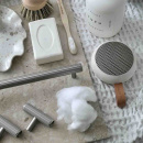 Knob T Rille - Stainless Steel Look