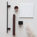 Cabinet Knob Conic - 29mm - Walnut