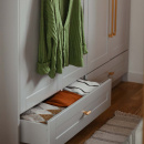 Cabinet Knob T Arpa - Brushed Brass