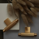 Cabinet Knob T Arpa - Brushed Brass