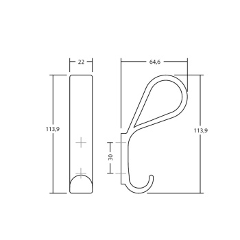 Hook Belt - Volcanic Red