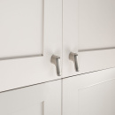 Cabinet Knob Luv - Stainless Steel Look