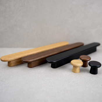 Cabinet Knob Classis - 25mm - Walnut