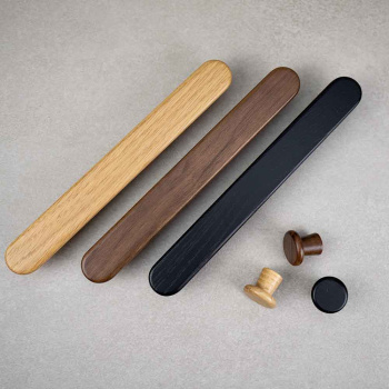 Cabinet Knob Classis - 25mm - Walnut