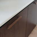 Handle Brutus - 160mm - Walnut