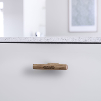 Cabinet Knob T Join - Oak