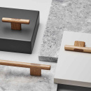 Cabinet Knob T Join - Oak