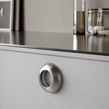 Handle Cup - 73mm - Stainless Steel Look