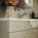 Knob 409 - 32mm - Tin/Porcelain