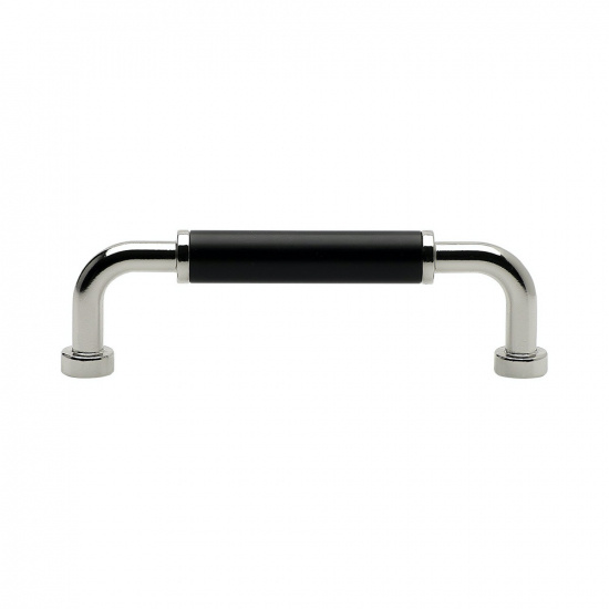Handle Brohult M - 96mm - Nickel plated/Black