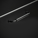 Handle Brohult M - 128mm - Nickel plated/White