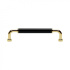 Handle Brohult M - 128mm - Polished Brass/Black Handle Brohult M - 128mm - Polished Brass/Black