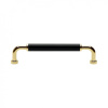 Handle Brohult M - 128mm - Polished Brass/Black