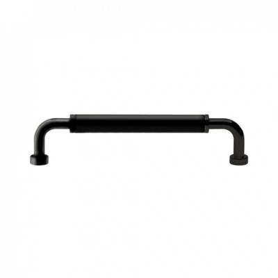 Handle Brohult M - 128mm - Black/Black in the group Cabinet Handles / Color/Material / Black at Beslag Online (397049-11)