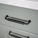 Handle Brohult M - 128mm - Black/Black